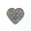 8mm slide charms set with rhinestone,fits 8 mm width leather band