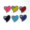 8 mm slide charms set with rhinestone