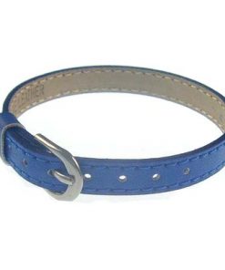 8 mm dark blue leather strap for 8 mm letters and accessories