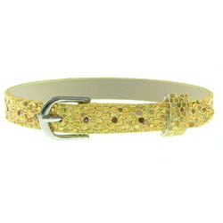 Gold – 8mm leather bands slide charm bracelets-Bling Bling
