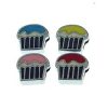 8 mm enamel sliding fitting for 8 mm belts and strips