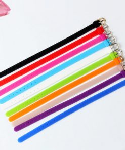 8 mm silicone bracelet  For 8 mm accessories Multi-color optional.