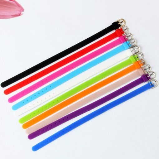 8 mm silicone bracelet  For 8 mm accessories Multi-color optional.