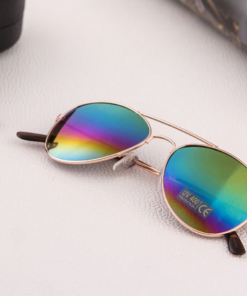 Larger children’s sunglasses, adult sunglasses  Rainbow color