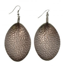 Fashion Leather earrings Suitable for all types of people, lightweight and comfortable stainless steel earrings hook