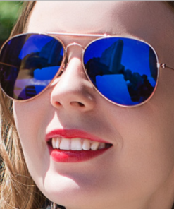 Larger children’s sunglasses, adult sunglasses sapphire