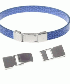 8 mm DIY stainless steel buckle for 8 mm leather straps