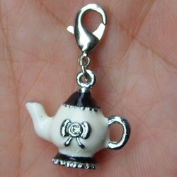 3 D Alloy enamel pendant, bag pendant. Easy to use. Wide range of uses
