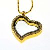18-inch Photo box necklace. There are special accessories to choose from. gold