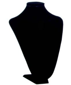 Black flannel half body model 35*25 cm