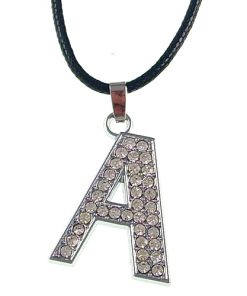 30 mm pendant letters A to Z are optional 5 PCS / bag Have a necklace
