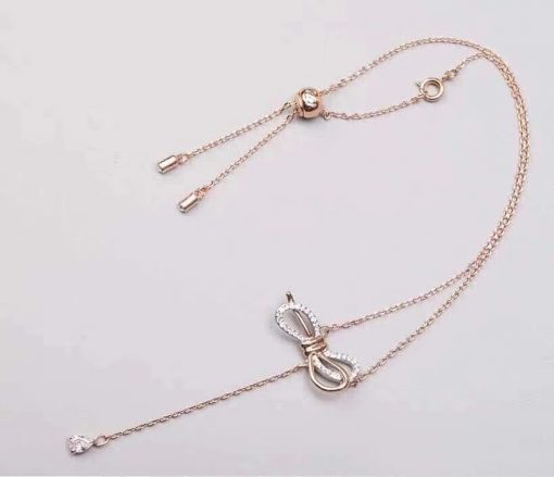 Hot bow necklace necklace high version sweater chain tassel drop necklace jewelry accessories wholesale YWHY-013