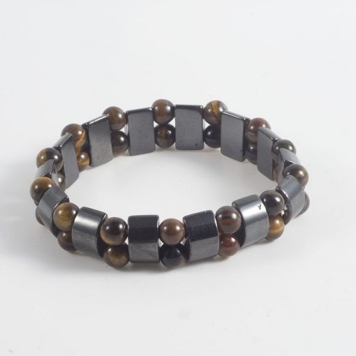 Hot natural black bile magnet bracelet men and women retro magnetic bracelet jewelry YHY-083