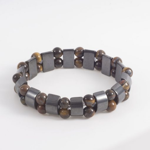 Hot natural black bile magnet bracelet men and women retro magnetic bracelet jewelry YHY-083