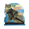 Pet cats Dog braided leashes with adjustable collar size. Collar 18″ + traction belt 53″