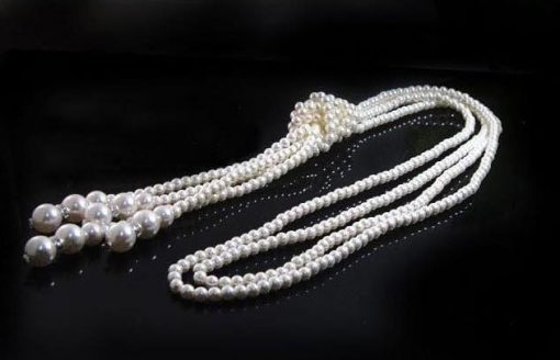 High quality imitation pearls, simple temperament, long necklace, single double sweater chain yhy-103