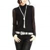 High quality imitation pearls, simple temperament, long necklace, single double sweater chain yhy-103