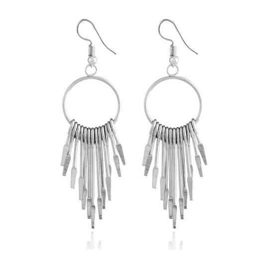 Exquisite Korean fashion sweet and simple fringed temperament personality earrings YLX-062