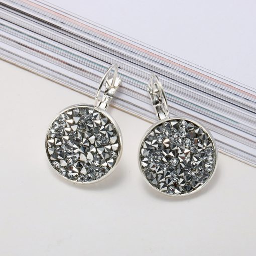 New Europe and the United States popular color diamond personality earrings YFT-116