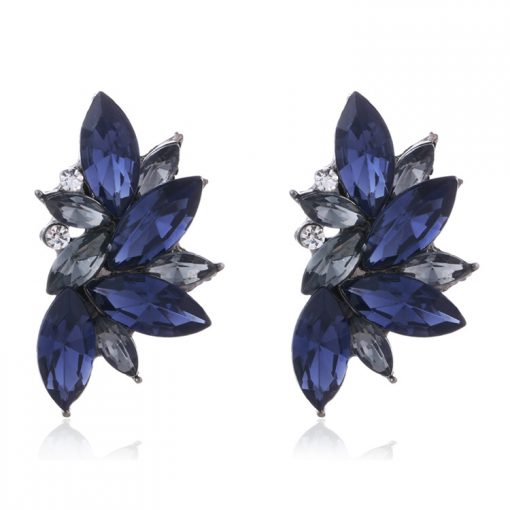 Colored rhinestone earrings popular earrings YNR-022