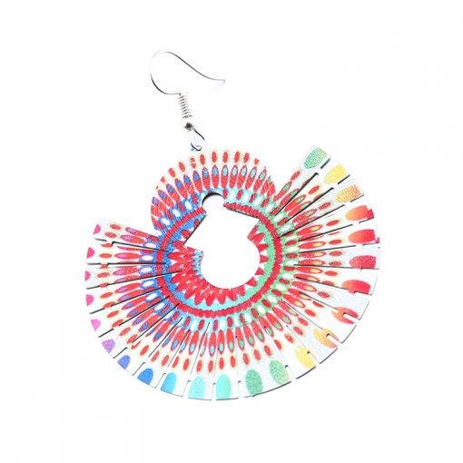 New paint painting National wind earrings wholesale YNR-038