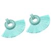 Hot fan type ladies tassel earrings YNR-039