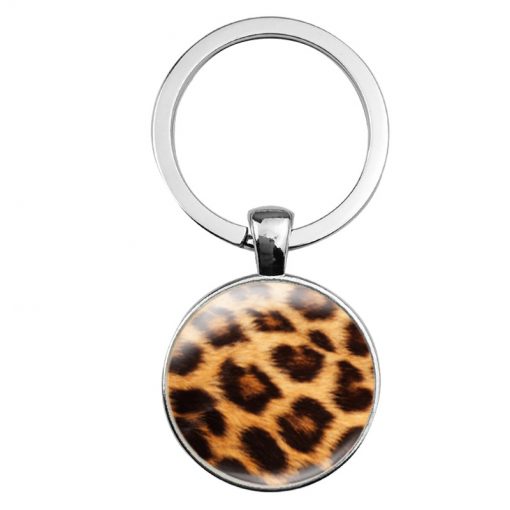 Leopard Time Gem Series French Ear Hook Keychain Bracelet YFT-039