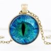 Time Gemstone Eye Necklace Jewelry Pendant Wholesale YFT-132
