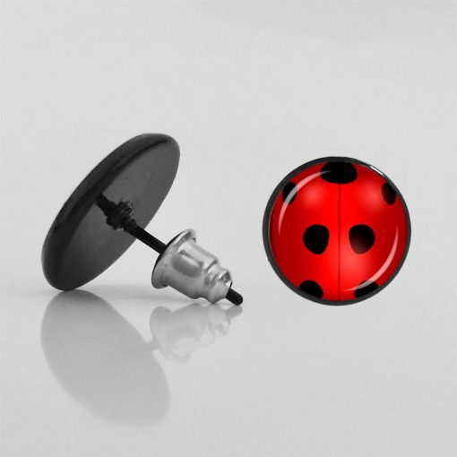New hot seven-star ladybug lady  time gemstone necklace earrings earrings bracelet keychain YFT-139