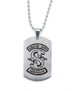Men River Valley Town Riverdale Time Gem Stainless necklace YFT-145