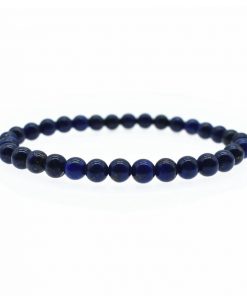 6MM Natural Lapis Lazuli Fashion Single Hoop Bracelet Wholesale HYue-029