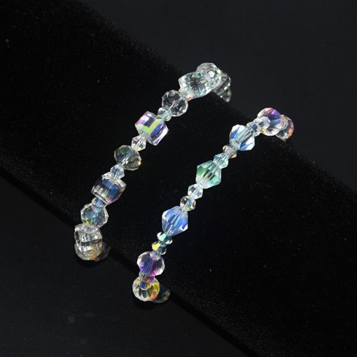Women’s Square Crystal Bracelet Exquisite Luxury Fashion Jewelry MS-012
