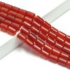 12x8mm natural cylindrical red agate loose beads DIY accessories beads GLGJ-088