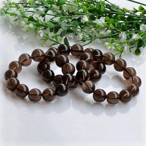 5-10mm natural brown crystal finished bracelet factory wholesale GLGJ-153