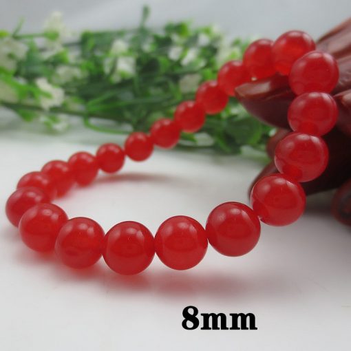6-12mm Multi-Specification Carnelian Simple Bracelet Cheap Wholesale GLGJ-186