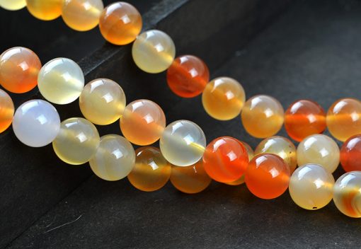 Featured 6-14MM natural agate gemstone beads DIY accessories GLGJ-113