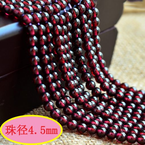 Natural boutique 6A Brazilian rose red garnet loose beads 3-8mm garnet round beads accessories GLGJ-128