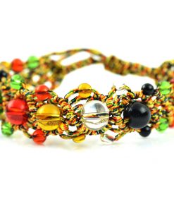 Fashion hand-made colorful rope beads best-selling bracelet GLGJ-125