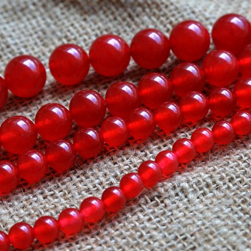 6-12mm A goods chalcedony DIY loose beads accessories wholesale GLGJ-185