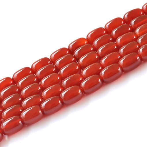 Fine A grade natural red agate DIY loose beads wholesale GLGJ-097