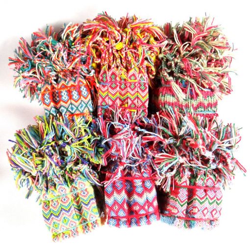 National wind color hand-woven cotton thread friendship bracelet exotic wind bracelet anklet mixed batch YY-272