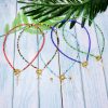 Summer hot hand-made beaded cross pendant new clavicle chain accessories wholesale   Mixed batch XH-234