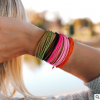 Europe and America best selling waterproof wax line bohemian color braided friendship bracelet mixed batchXH-250