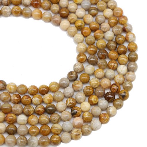 Wholesale natural stone chrysanthemum stone elastic bracelet for men and women