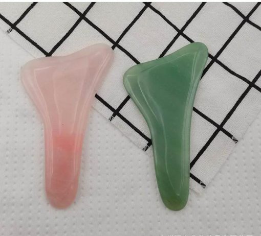 Health and beauty scraping board powder crystal aventurine massager GZYYX-004