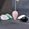 Wholesale Natural Stone Soul Pendulum Divination Jewelry YQJF-016