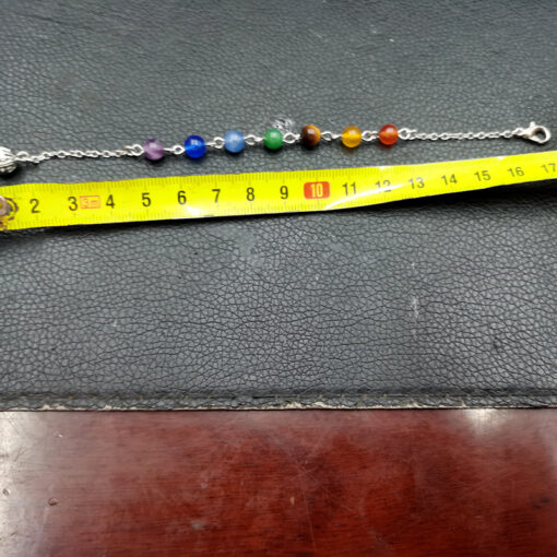 Popular glass hexagonal column necklace pendant yoga jewelry YWJF-004