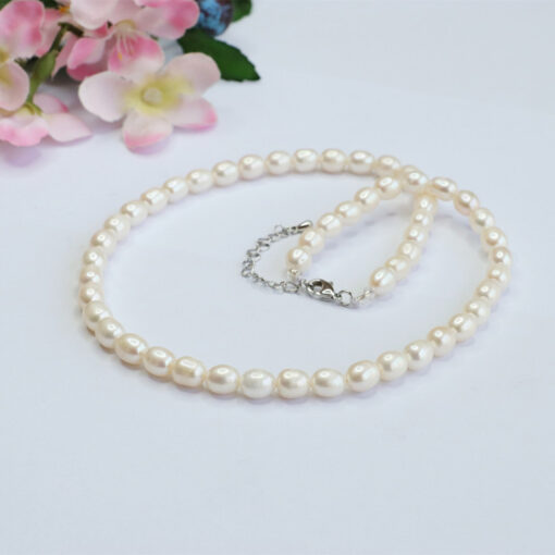 Wholesale of natural freshwater pearl pearl pearl necklace and holiday gift